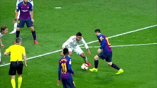 Lional Messi Destroying Real Madrid Defence! [1080p HD]