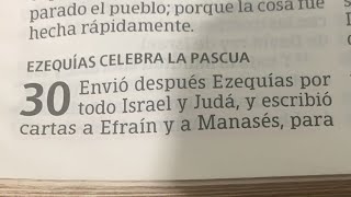 2 Crónicas 30-31 (Ezequías celebra la pascua) y Hebreos 2 (Una Salvación tan grande)