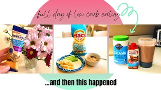 Full Day of Low Carb Eats | I finally got it… | Counting Macros