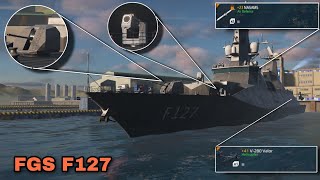 FGS F127 ll New Battle pass Ship for May ll Modern warships @Ayazgaming652