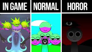 Ethereal Workshop vs Incredibox Sprunki Normal And Horror Versions | My Singing Monsters