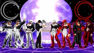 [KOF Mugen] White Flames Iori Team VS. Red Flames Iori Team | EPIC BATTLE!