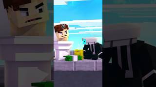 🔥 TITAN Cameraman vs Skibidi toilet in Minecraft animation #shorts