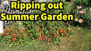 Tearing down my Summer Garden