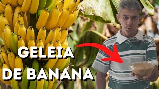 COMO FAZER GELEIA DE BANANA CASEIRA FACÍL E RÁPIDO !!