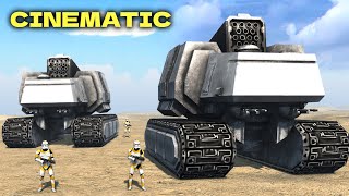 STAR WARS CINEMATIC BATTLE: Clone Army vs DROID INVASION - Men of War: STAR WARS Mod