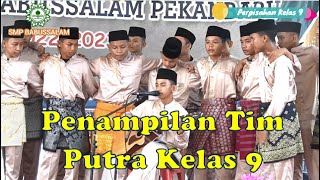 Penampilan Tim putra Perpisahan Kelas 9