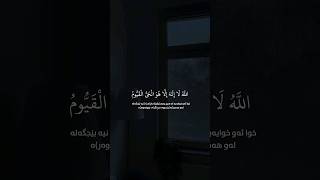 سورة البقرة | آية الكرسي | قارئ اسلام صبحي #shorts