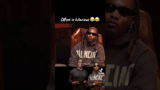 Offset is hilarious 😂 subscribe for more #offset #funnyshorts #viralvideo #viralnews