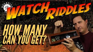 5 Watch Riddles To Test Your Knowledge.  How good are you?