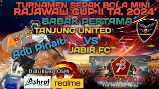 Adu Pinalti Club Tanjung United Vs Jabir Fc Sepak Bola Mini Rajawali Cup Ta. 2024 #rajawalicup