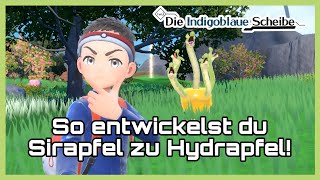 So entwickelst du Sirapfel zu Hydrapfel - Pokemon Karmesin & Purpur DLC die Indigoblaue Scheibe