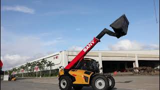 Телескопический погрузчик SANY STH742. Sany  telehandlers. Telehandlers.ru