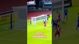 gol 1-0 untuk Indonesia