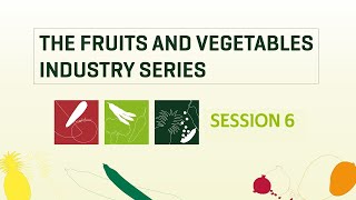 Série OCDE-COLEAD sur l'industrie des fruits et légumes – Session 6 – 19 Mars 2024