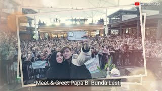 Update !! Keseruan Meet and Greet Papa Billar dan Bunda Lesti di Bandung