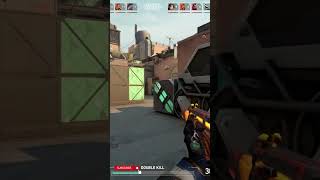 🎯 Why Crosshair Placement is Important...or I was Lucky 😜 #valorantclips #funnyvalorantmoments