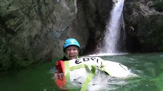 canyoning Rio Simon 31. 7. 2022 (Friuli, Italy)