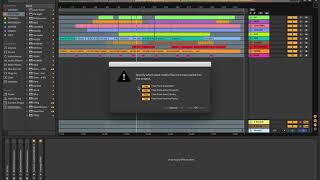 Упаковка проекта Ableton