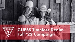 GUESS Timeless Denim Fall '22 Campaign | #GUESSDenim