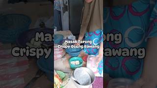 Daily Mini Vlog masak terong crispy oseng bawang #minivlog #masak #iburumahtangga #keseharian