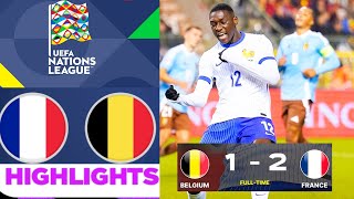 Belgique - France (1-2) Le Résumé | Ligue des Nations de l'UEFA | france belgique | france belgium