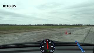 SCCA MidSouth Solo points event 2a 3/29/2015 Millington JetPort