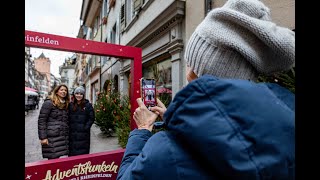 Selfie-Station in der Marktgasse