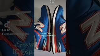 New Balance  sepatu pria sneakers biru jual sepatu jalan murah 085695136700