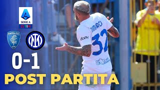 EMPOLI INTER 0-1: DIMARCO LA DECIDE, CALHA ONNIPRESENTE | POST PARTITA