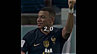 messi vs mbappe(worldcup 2022 version) #shorts