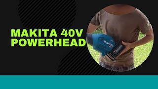 Unboxing UX01GT104 Makita 40V Gardening Power Head Kit. (no vocals).