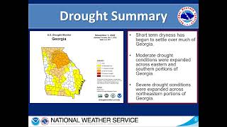 Weekly Weather Briefing for 3 Novemb34 2022