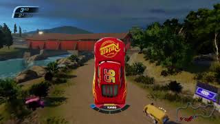 Cars 3: Driven To win- Lightning McQueen on Midnight run at High Noon(Race)