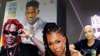 FEFE BUSI,KAROL KASITA,NINA ROZ BASUBIIZA OKUBERELAWO MUDRA D' VIRAL KU CONCERT YE NGA 30 AUGUST