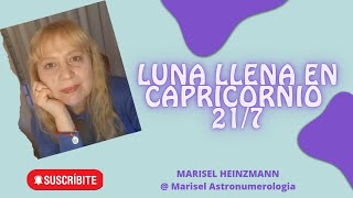 LUNA LLENA EN ♑️ Capricornio. 🌈Inicio de algo nuevo y gran 🌟 transformación#astrología #lunallena