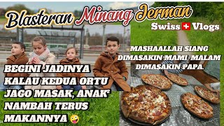 Swiss🇨🇭Vlogs|| MashaAllah TAMBUAH CIEK LAI, EFEK MAMI & PAPA RAJIN DAN JAGO MASAK. MASAK 2X SEHARI 😆