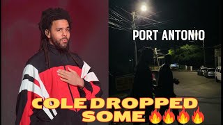 J Cole Responds to Kendrick & Drake Beef - Addresses Stepping Away - "Port Antonio" REACTION!😱😱