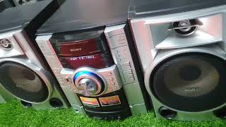 SONY model no. RV-8 PMPO 7000W and SUPAR WOOFER "gzr 7d4000 W 01726-140143