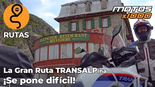 La Gran Ruta 𝗧𝗥𝗔𝗡𝗦𝗔𝗟𝗣𝗶𝗻𝗮 | Del AlbulaPass al Sant Bernard | Motosx1000