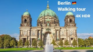 Berlin 🇩🇪 Walking Tour / 4K HDR / Берлин, Прогулка по городу 🇩🇪