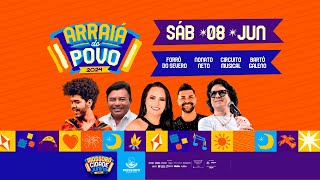 MCJ 2024 Ao Vivo - Sábado (8) | Polo Arraiá do Povo