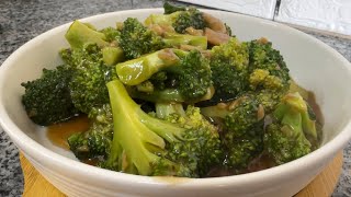 Restaurant Style Stir-Fry Sauce for Any Vegetables || Chinese Garlic Oyster Sauce Broccoli Recipe