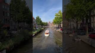 Amsterdam canals #travel #هولندا #amsterdam #holland #netherlands #paysbas