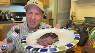 Seth Itzkan Cooking a 100% Grass-fed Honest Bison Burger & Waxing About Soil, Climate & Food. Yebo!