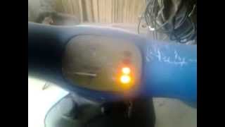 Piaggio Free Cold start