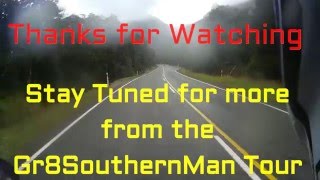 Gr8SouthernMan Tour Day 1 + 2