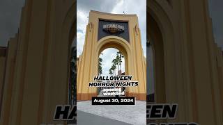 Halloween Horror Nights Orlando starts August 30, 2025! #hhn #hhn33 #universalorlando #themeparklife