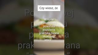 MUKBANG, czyli fenomen z Korei Południowej 🍽 Co o tym sądzisz? Napisz w komentarzu 👇 #shorts