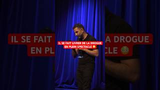 Il se fait livrer de la drogue en plein spectacle 😳 #standup #humour #pourtoi